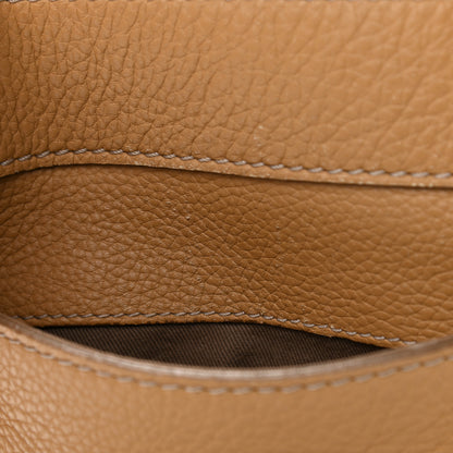 Chloe Calfskin Medium Marcie Round Crossbody Bag Milky Coffee 16 of 16