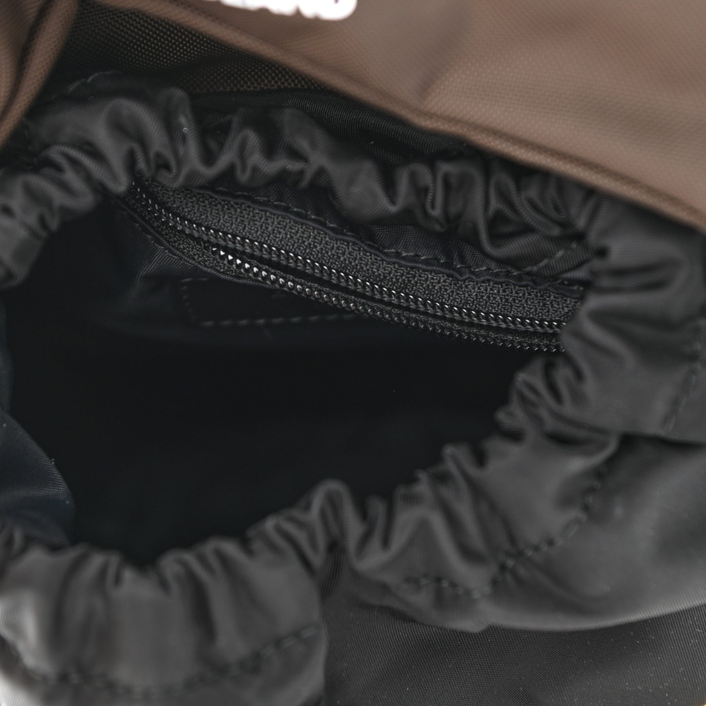 Nylon Medium Leo Sling Bag Black Yellow Grey