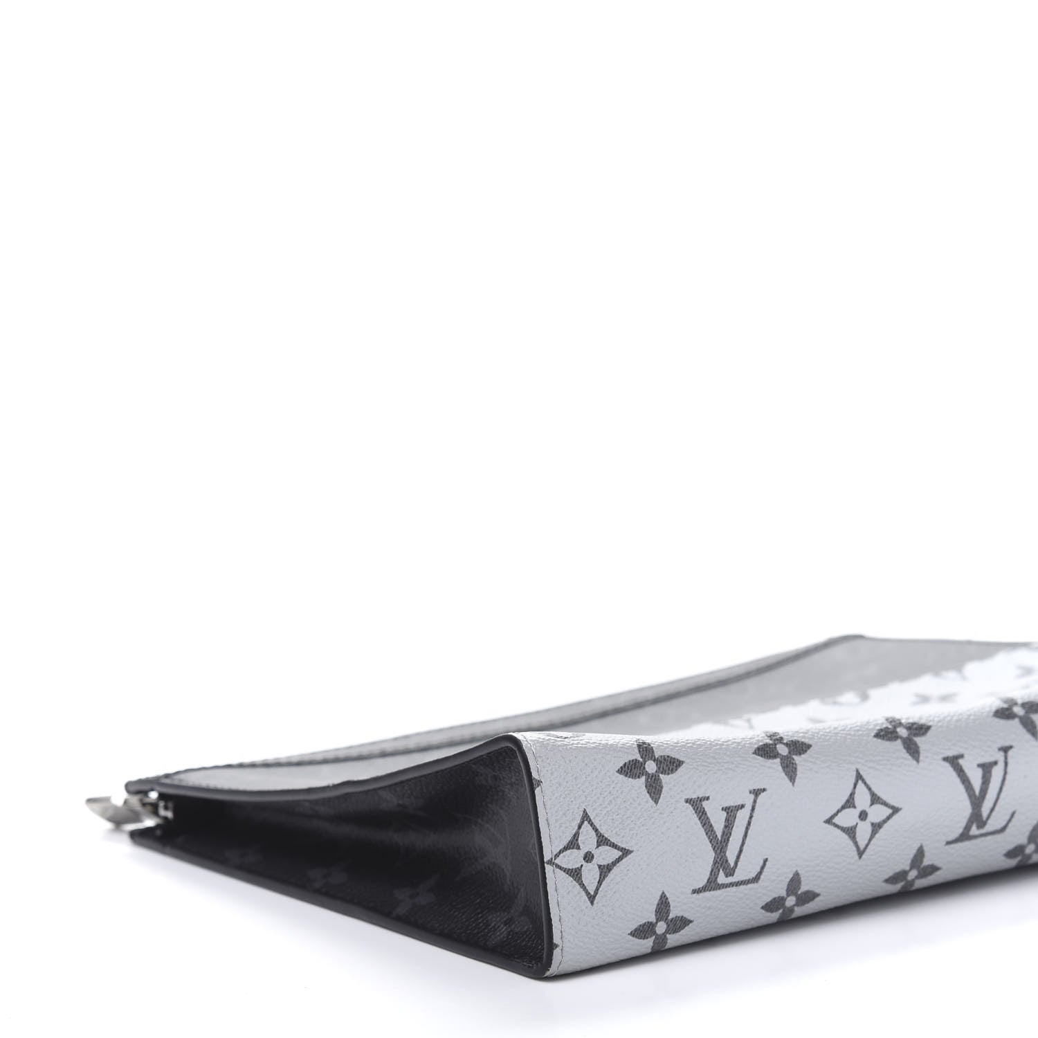 Louis Vuitton Monogram Eclipse Split Pochette Voyage MM 8 of 10