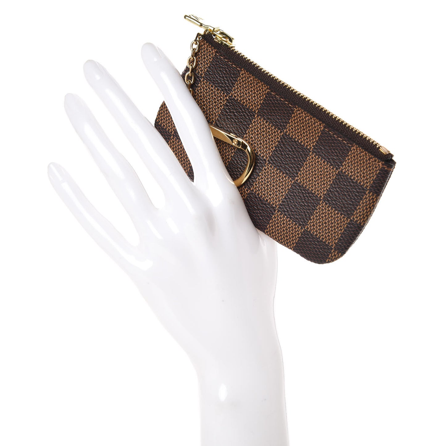 Damier Ebene Key Pouch