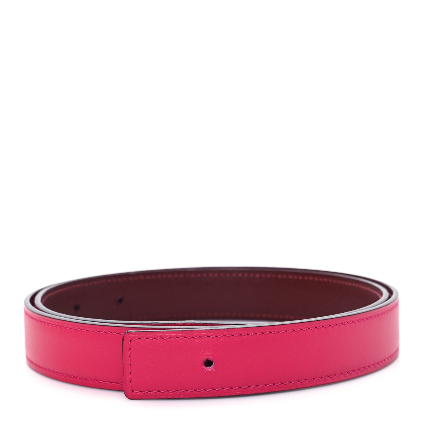 Swift Epsom 24mm Belt Strap 90 Rose Mexico 80 32 Rouge H