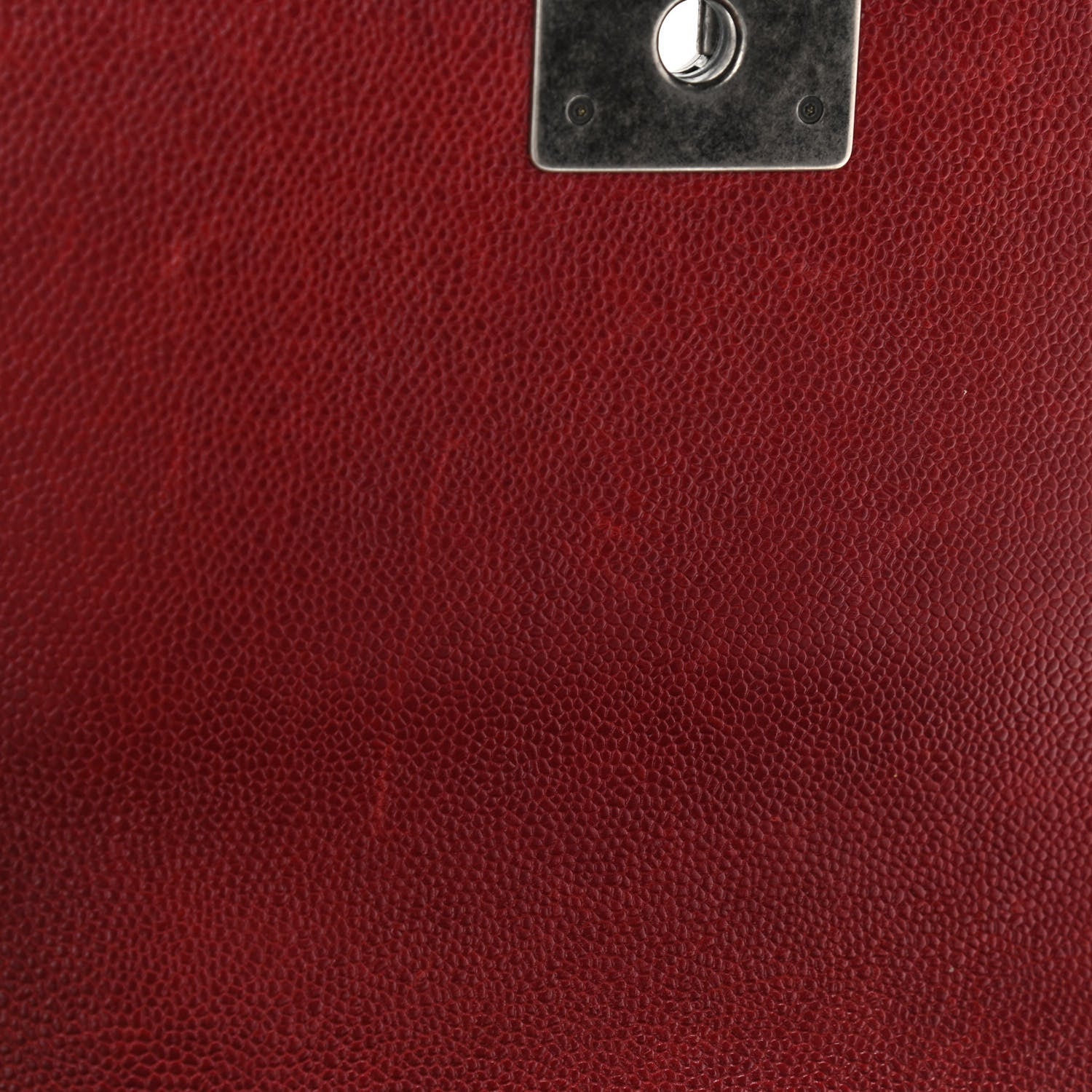 Chanel Caviar Quilted Medium Boy Flap Red 13 of 14