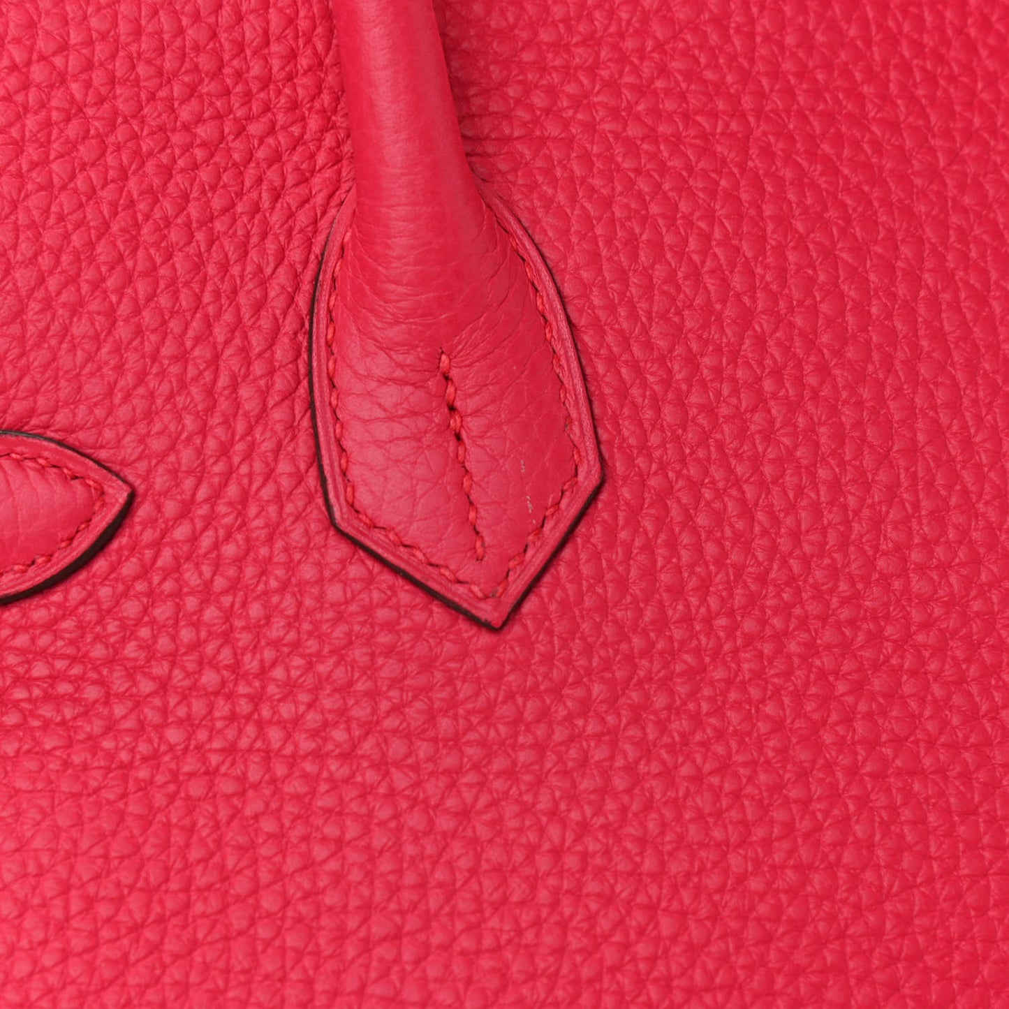 Taurillon Clemence Birkin 30 Rose Extreme
