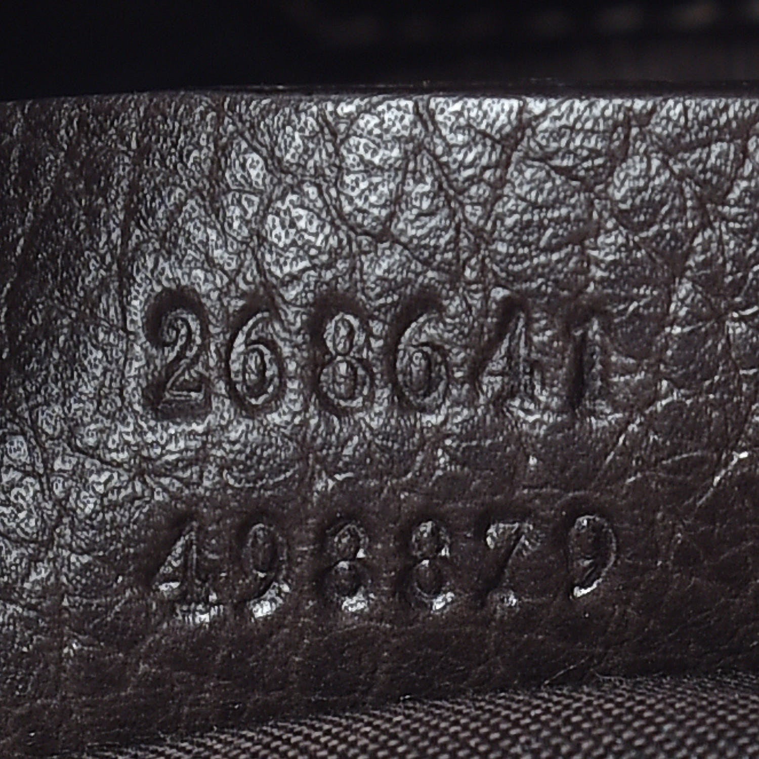 Gucci Crystal Monogram Medium Abbey Convertible Tote Dark Brown 10 of 12