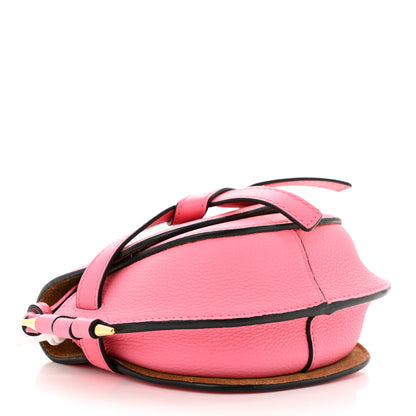 Loewe Grained Calfskin Mini Gate Crossbody Bag Wild Rose 4 of 12
