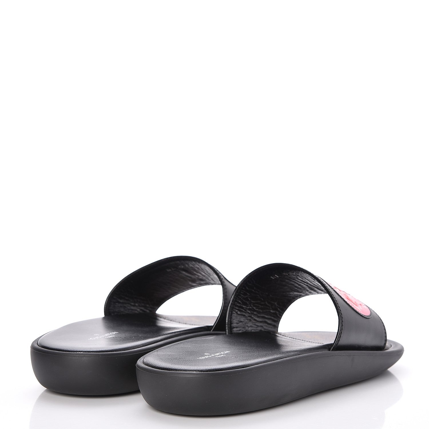 Louis Vuitton Calfskin Checkpoint World Tour Flat Mules 37 4 of 9