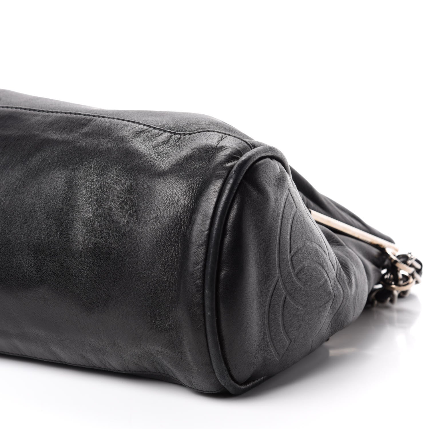 Chanel Lambskin Ultimate Soft Hobo Black 8 of 12