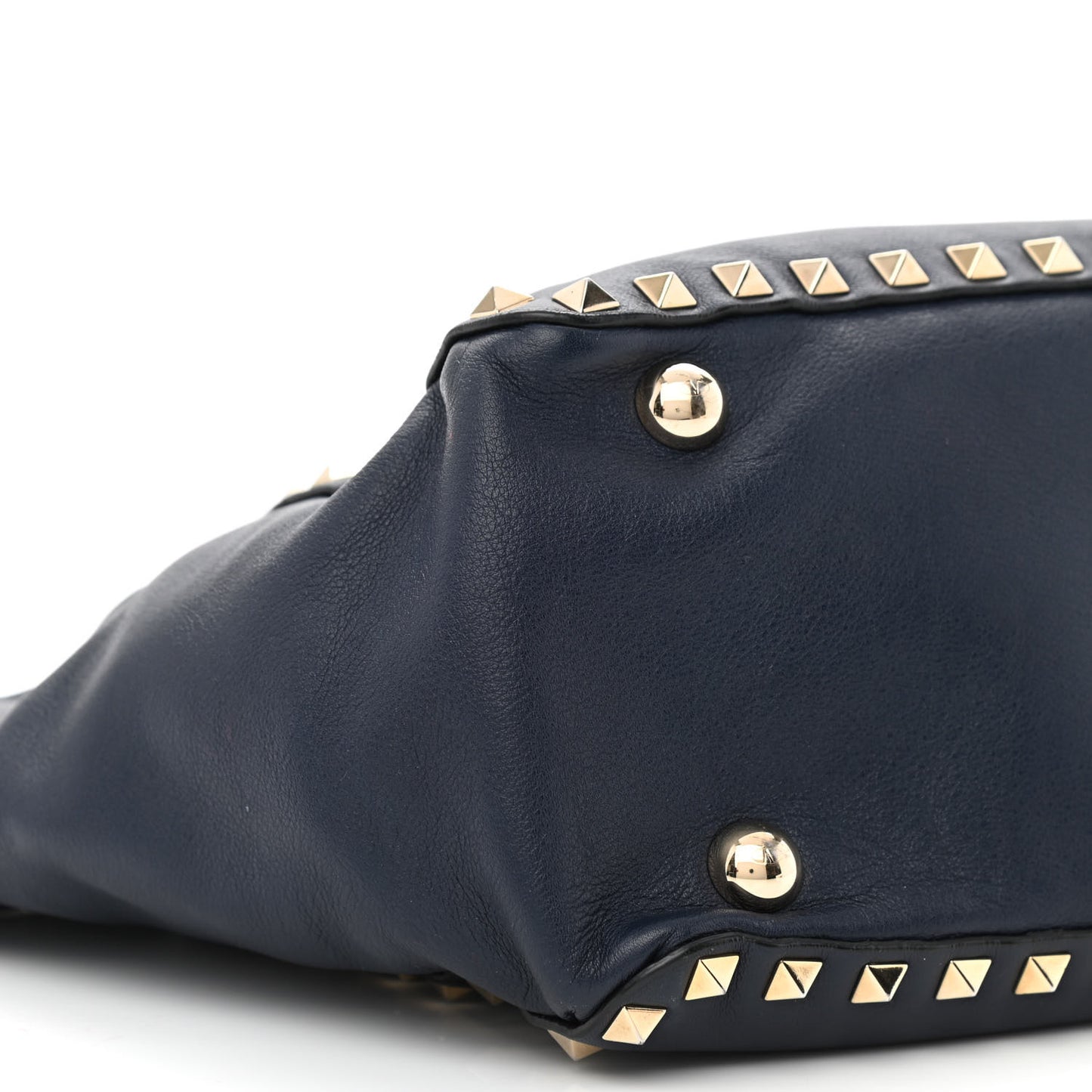 Vitello Small Rockstud Tote Marine