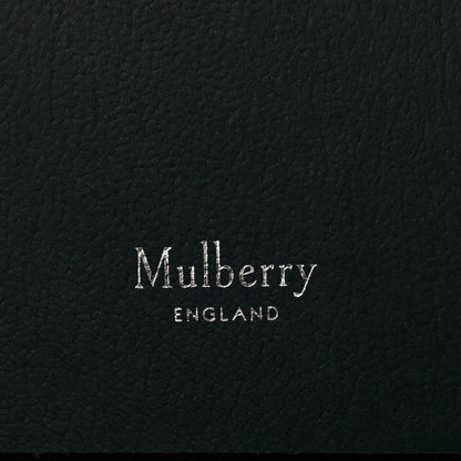Mulberry Calfskin Crocodile Embossed Postman's Lock Agenda Black 6 of 9