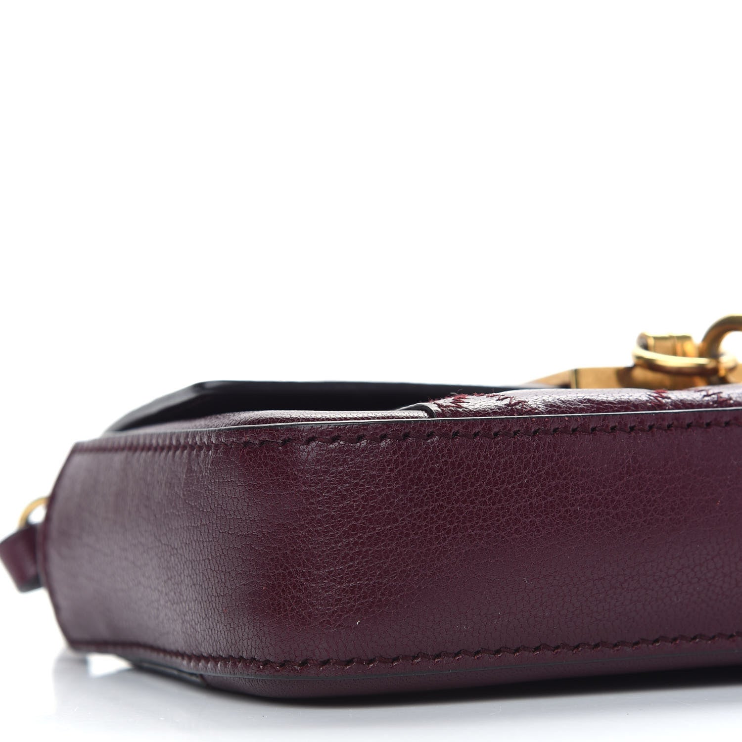 Givenchy Goatskin Quilted GV3 Mini Pocket Convertible Bag Aubergine 8 of 10