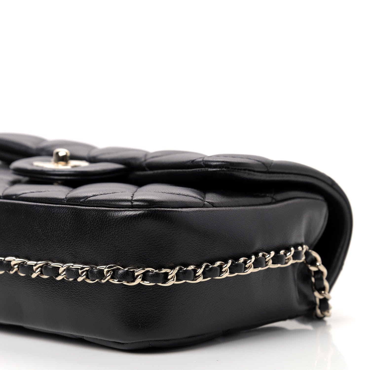 Chanel Lambskin Quilted Small My Precious Flap Black 6 of 8