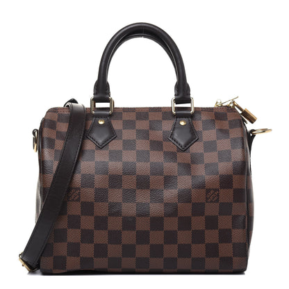 Louis Vuitton Damier Ebene Speedy Bandouliere 25 1 of 18