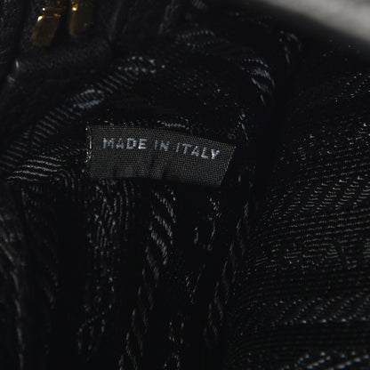 Prada Vitello Daino Tote Nero Black 8 of 10