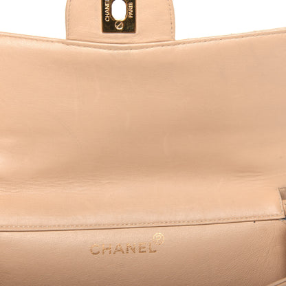 Chanel Lambskin Quilted Medium Double Sided Flap Beige 15 of 25