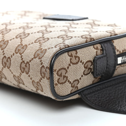 Gucci Monogram Belt Bag Dark Brown 9 of 9