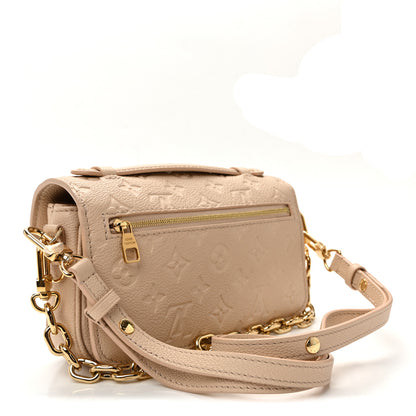 Louis Vuitton Empreinte Pochette Metis East West Sand 3 of 10