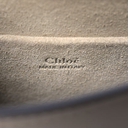 Chloe Calfskin Suede Small Nile Bracelet Bag Motty Grey 6 of 12