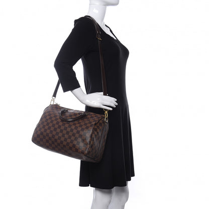 Louis Vuitton Damier Ebene Speedy Bandouliere 30 2 of 10
