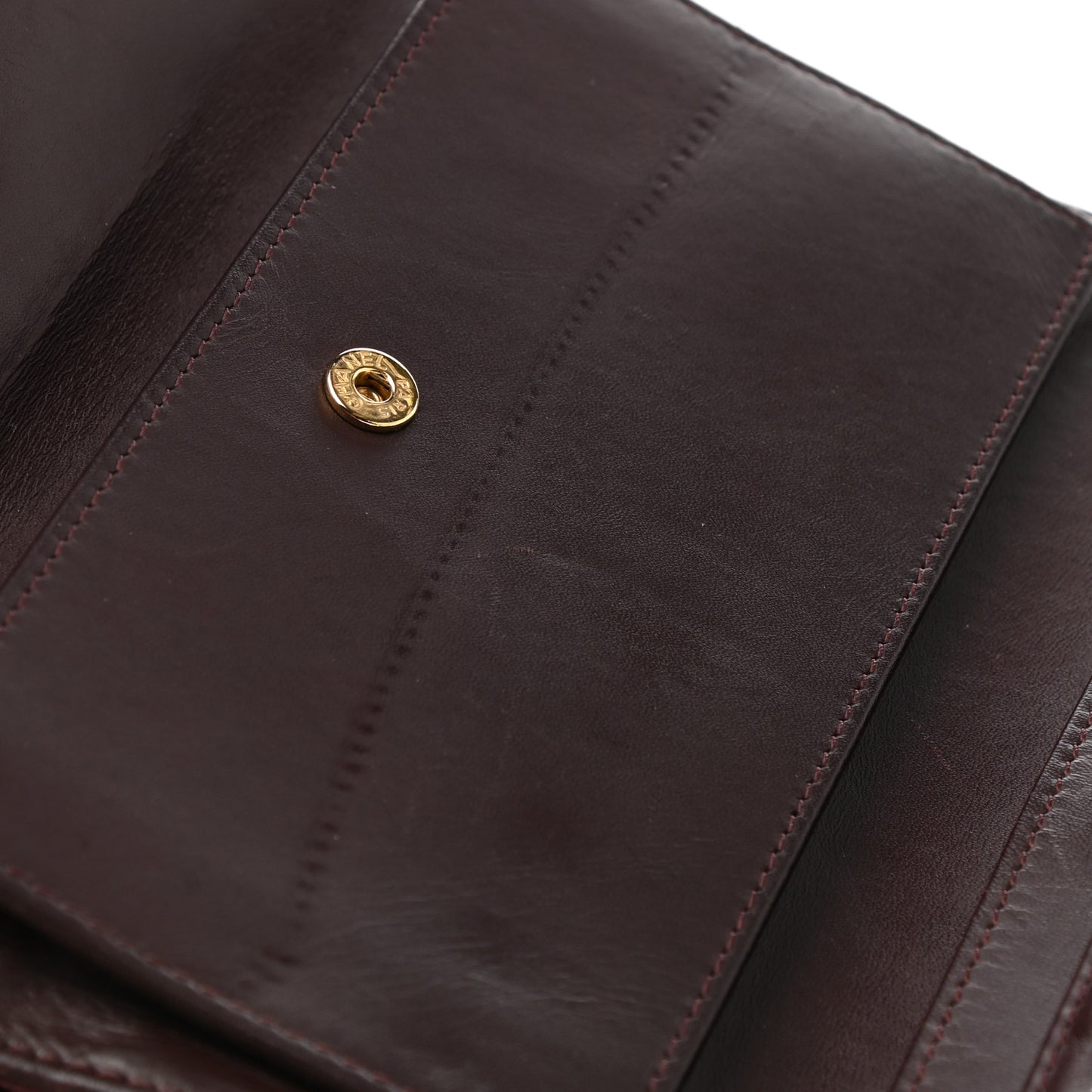 Caviar Quilted Large Flap Wallet Black