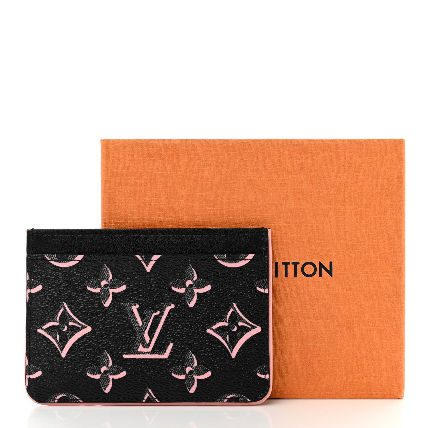 Louis Vuitton Monogram Fall for You LV Side-Up Card Holder Black 7 of 7