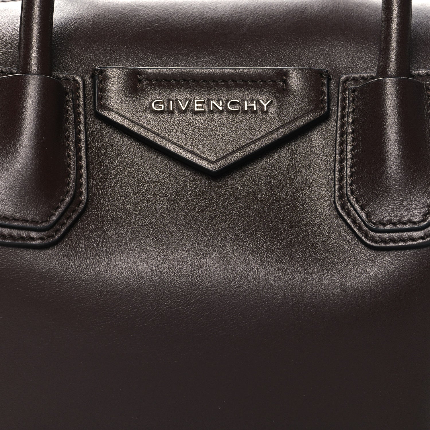 Givenchy Smooth Calfskin Small Soft Antigona Dark Brown 6 of 8