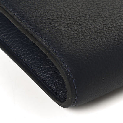 Hermes Evercolor Constance Wallet To Go Bleu Nuit 10 of 12