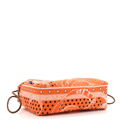 Hermes Barenia Silk Eperons d'Or Fourbi 20 PM Pouch Orange Fauve 4 of 10