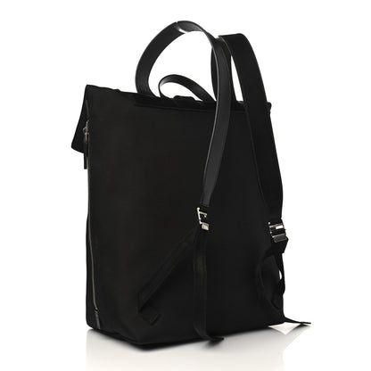 Gucci Techno Canvas Web Single Buckle Backpack Black 3 of 6