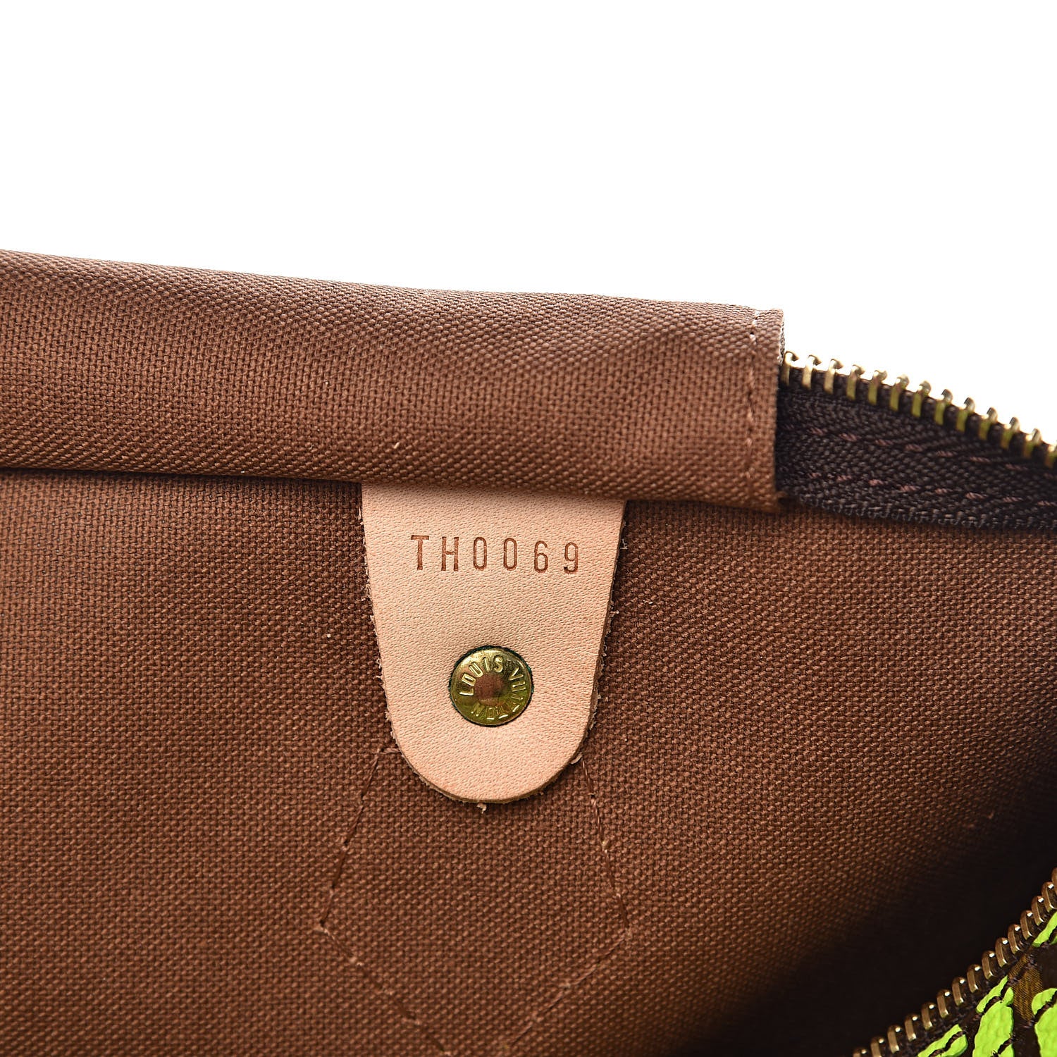 Louis Vuitton Monogram Graffiti Speedy 30 Green 6 of 10