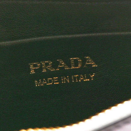 Prada Soft Calfskin Arque Shoulder Bag Glicine 6 of 11