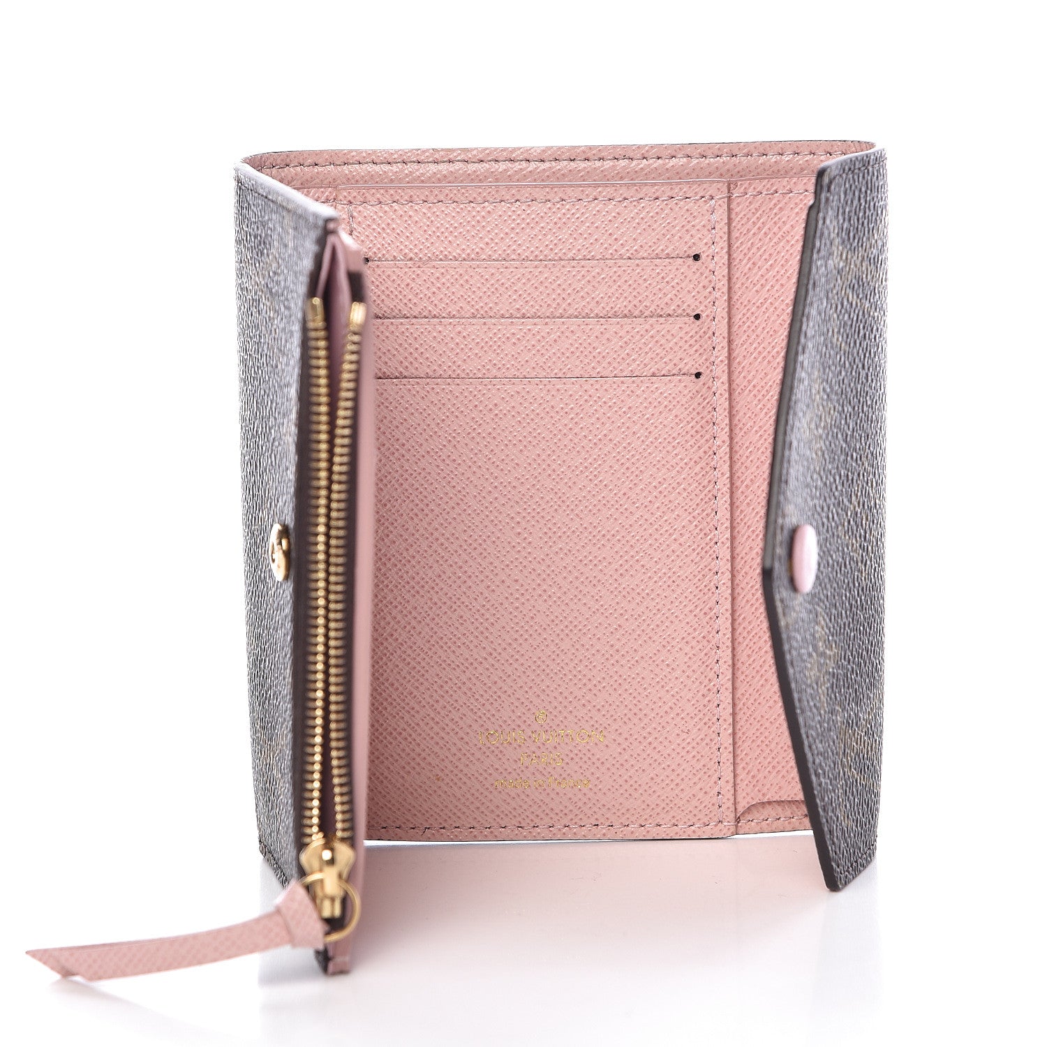 Louis Vuitton Monogram Victorine Wallet Rose Ballerine 5 of 7