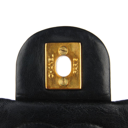 Chanel Lambskin Quilted Mini Square Flap Black 3 of 11