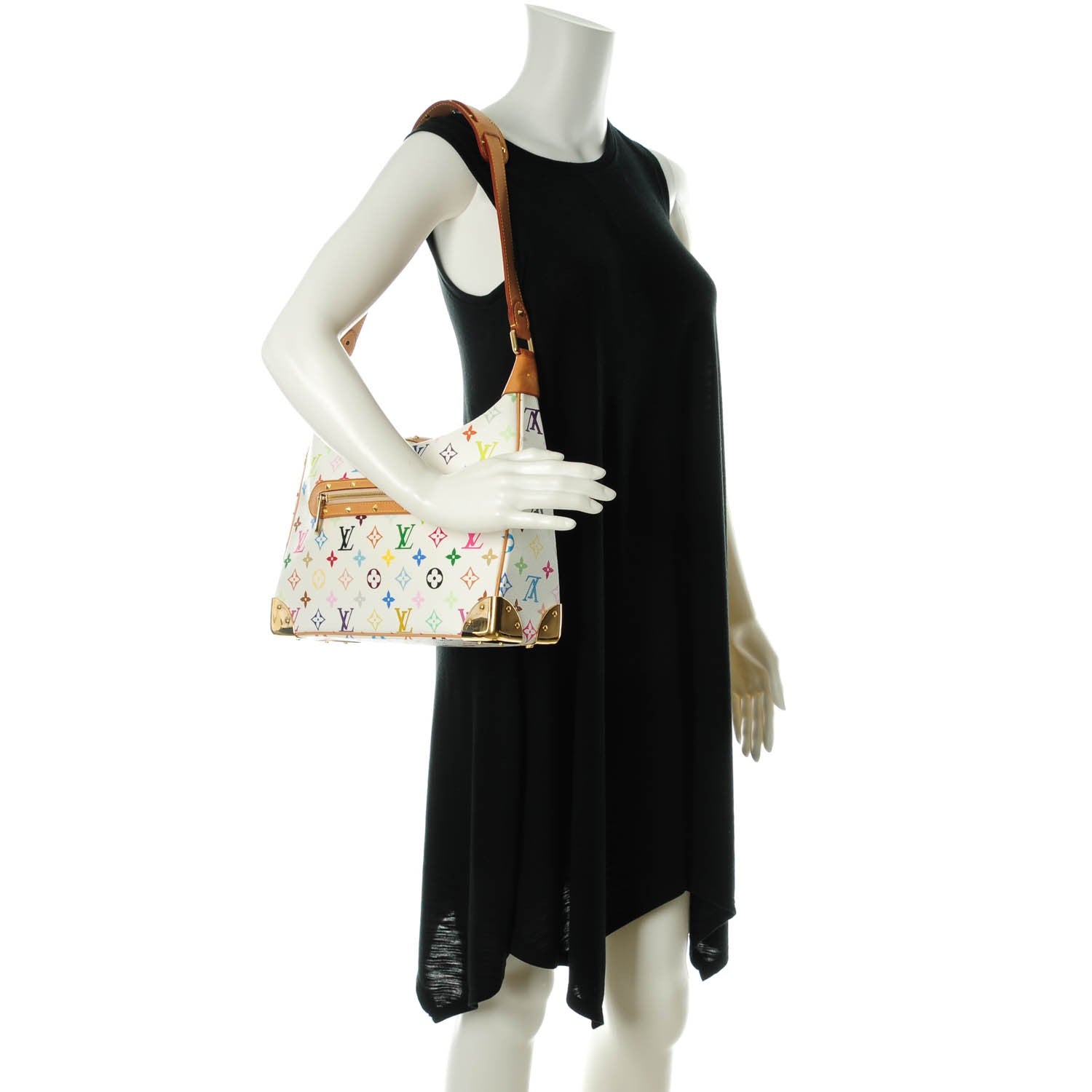Louis Vuitton Monogram Multicolor Boulogne White 2 of 7