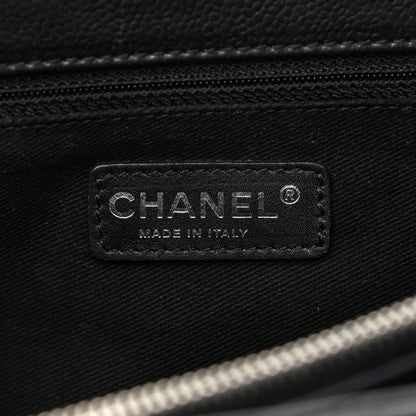 Chanel Caviar Quilted Grand Shopping Tote GST Black 7 of 11