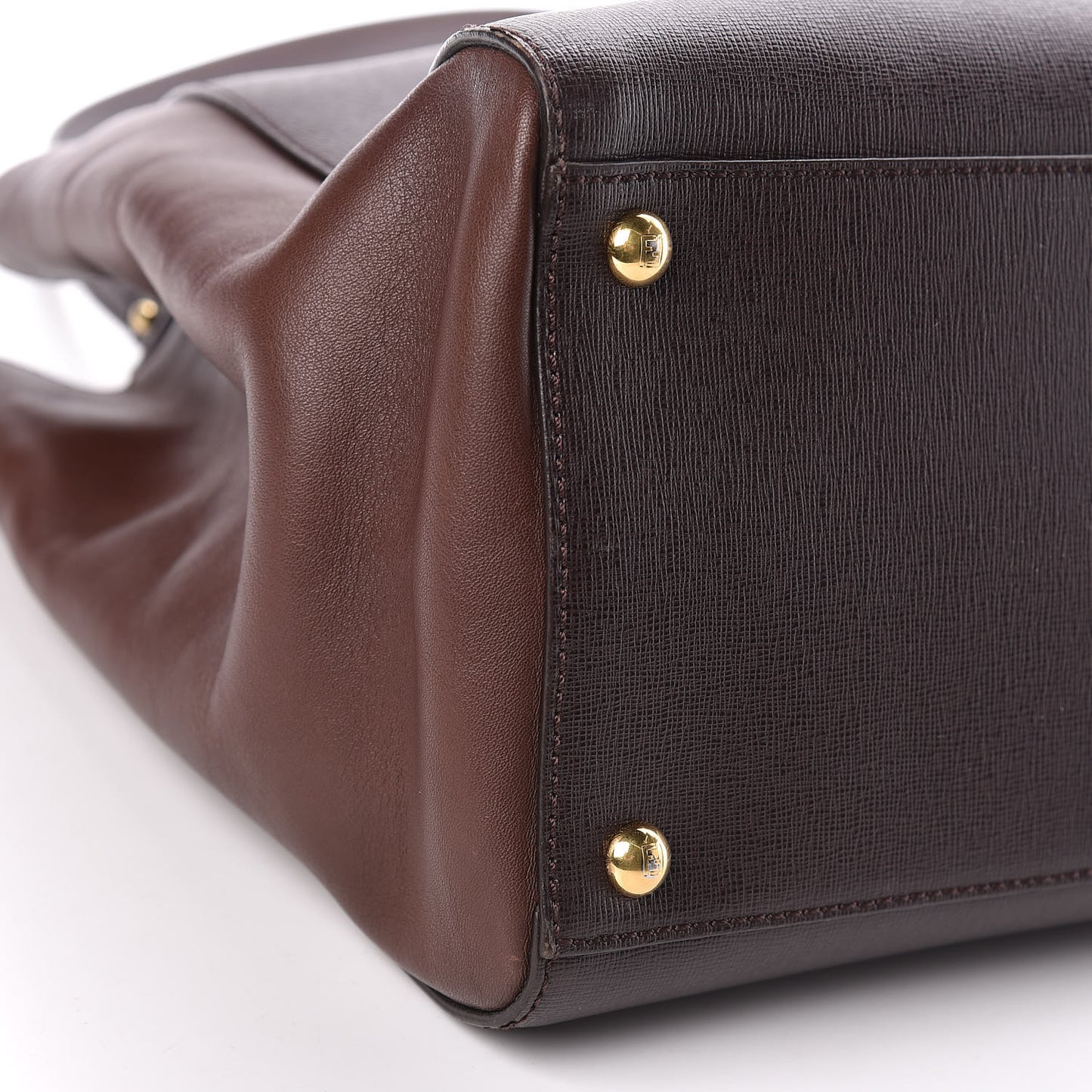Vitello Elite Flamingo Regular 2Jours Tote Moro Marrone Nocciola