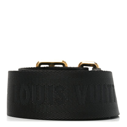 Louis Vuitton Canvas Utility Bandouliere Shoulder Strap Black 2 of 4
