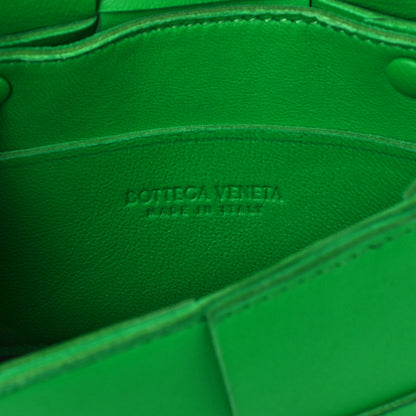Bottega Veneta Lambskin Maxi Intrecciato Extra Mini Cassette Crossbody Bag Parakeet 6 of 9