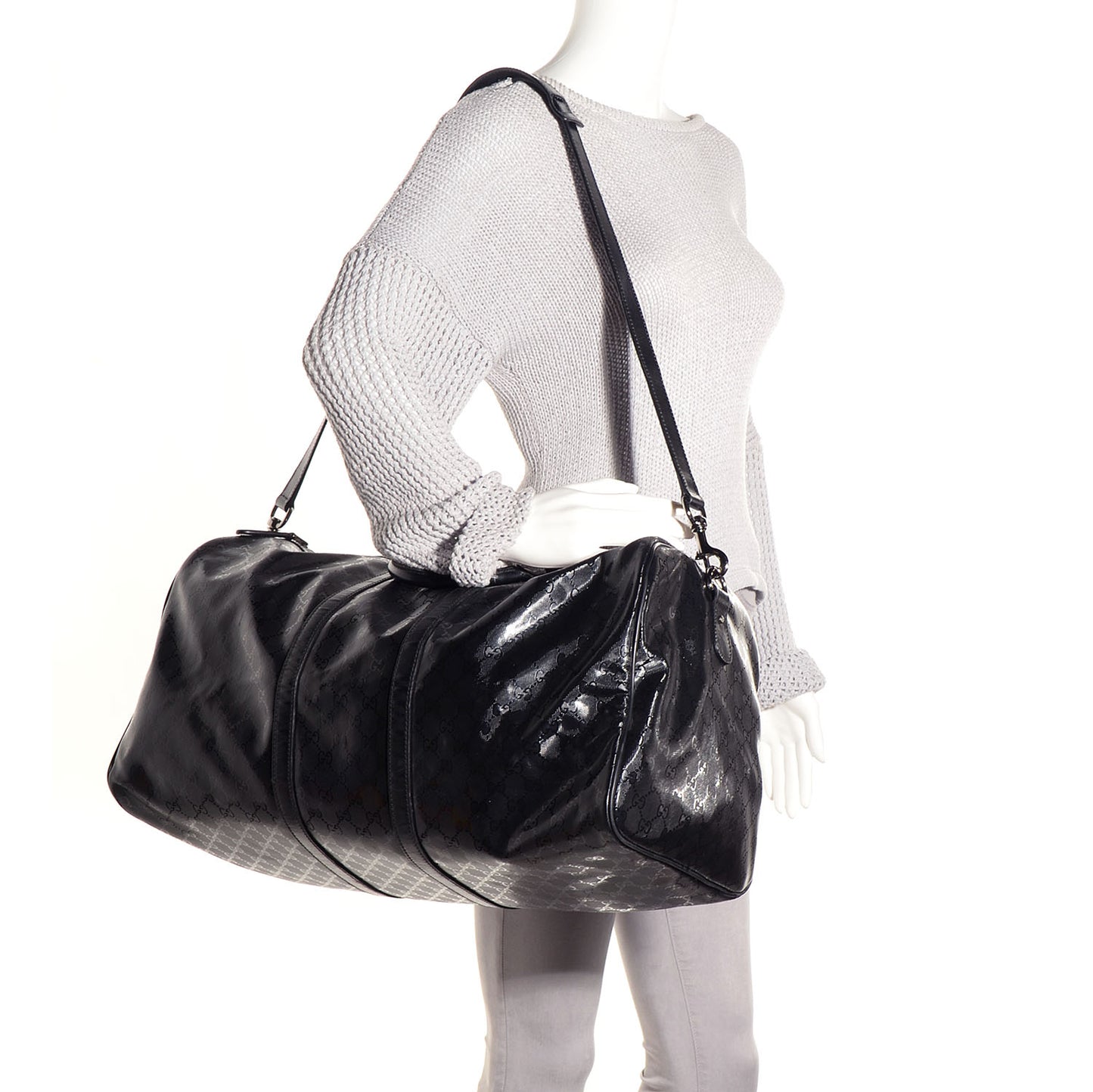 Imprime Monogram Large Carry On Duffle Black