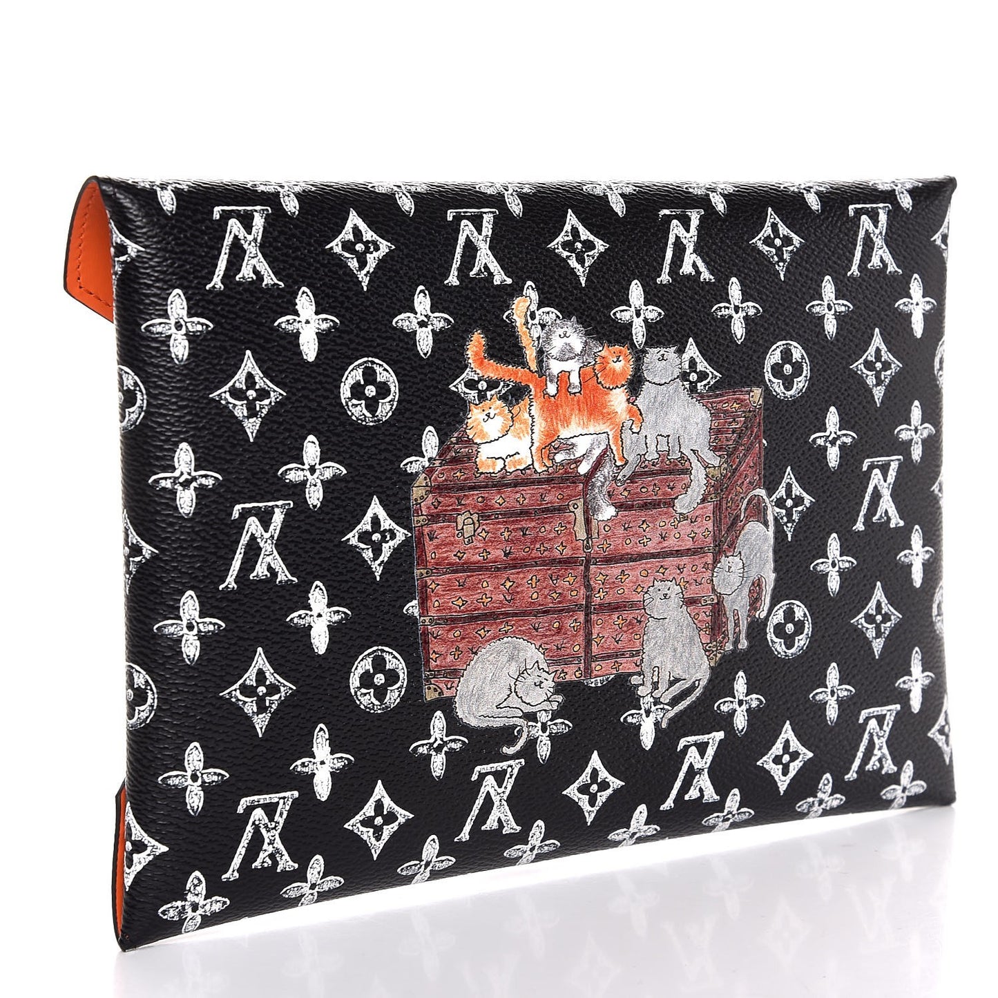Catogram Kirigami Pochette Set Black