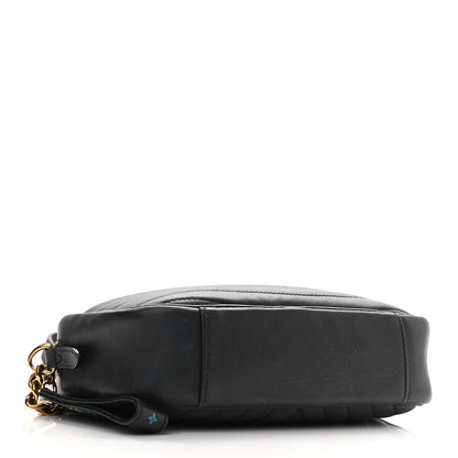 Louis Vuitton Calfskin New Wave Camera Bag Black 4 of 14