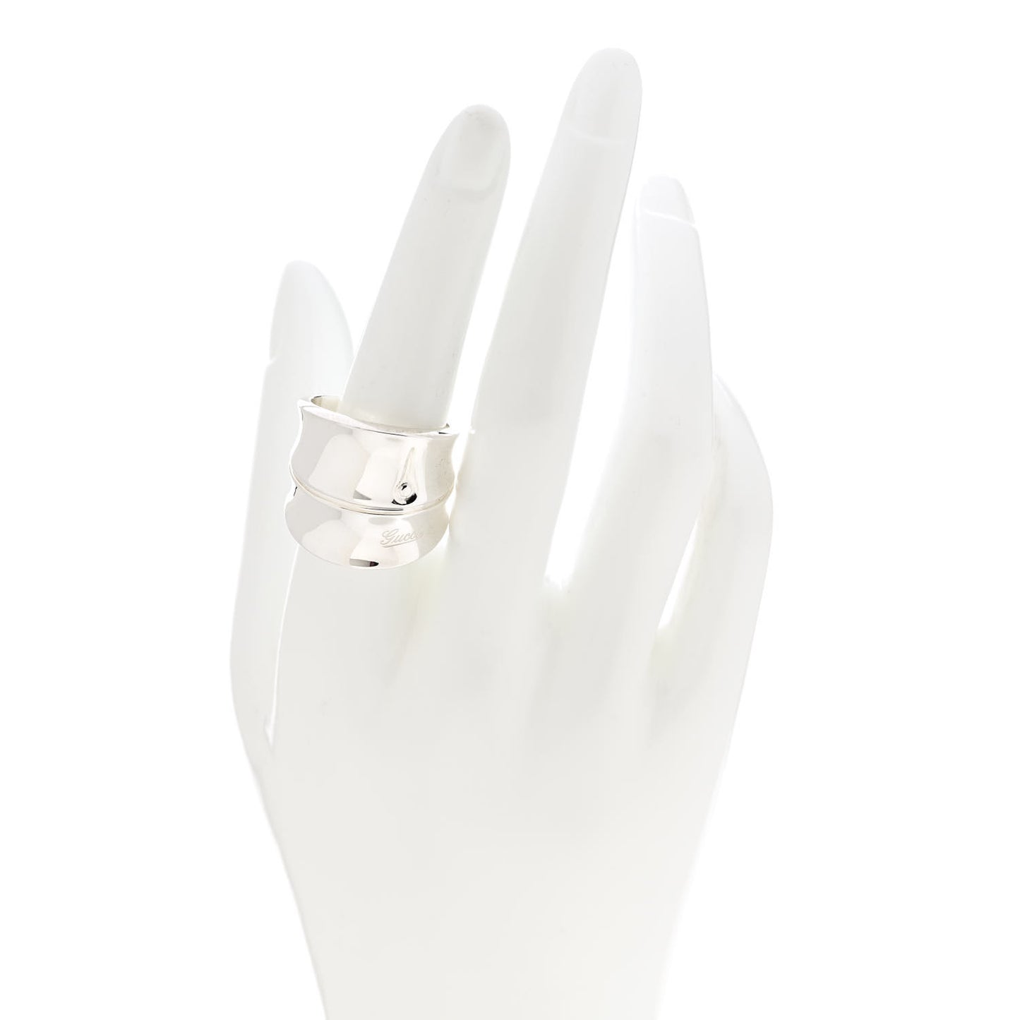 Sterling Silver Bamboo Ring 59 8.75