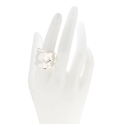 Gucci Sterling Silver Bamboo Ring 59 8.75 2 of 6