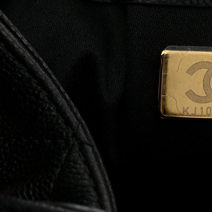 Chanel Caviar Quilted Small Chanel 25 Handbag Black 7 of 11