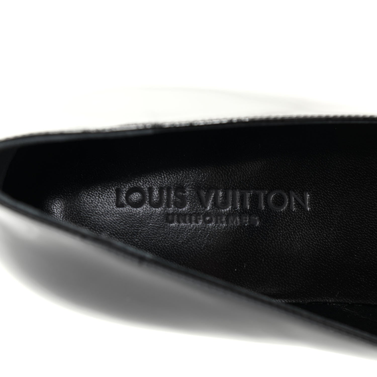 Louis Vuitton Patent Uniformes Ballet Flats 37.5 Black 6 of 8