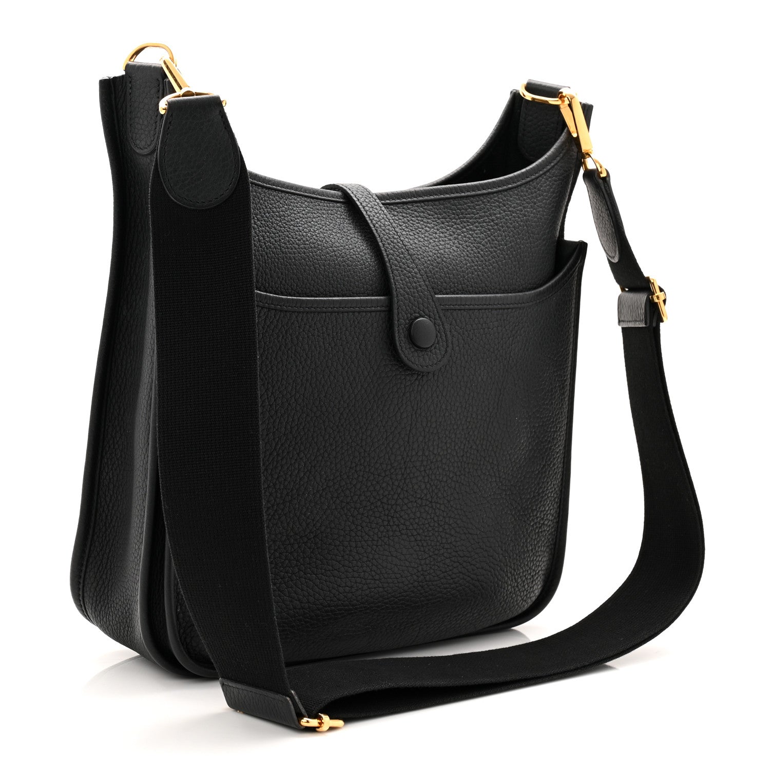 Hermes Taurillon Clemence Evelyne III PM Black PM Black 3 of 10