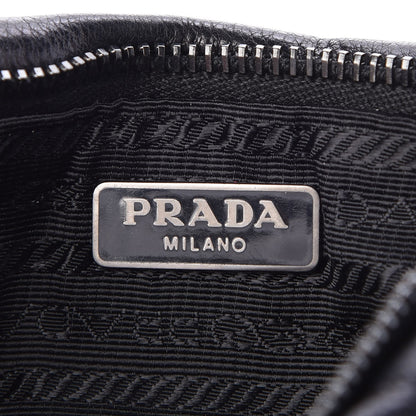Prada Nappa Mordore Wristlet Clutch Black 6 of 9