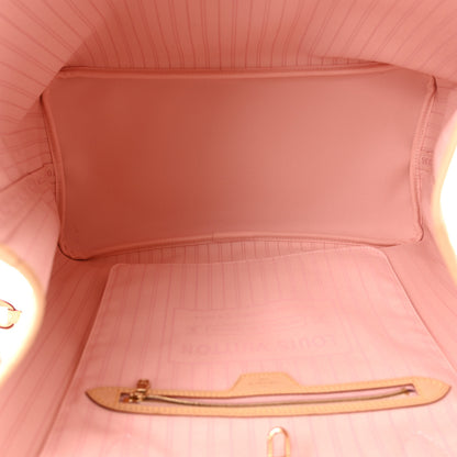 Louis Vuitton Damier Azur Neo Neverfull GM Rose Ballerine 6 of 12