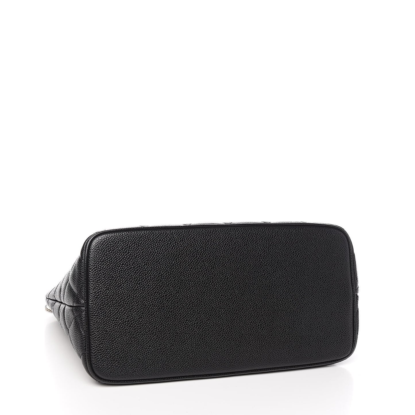 Caviar Quilted Medallion Tote Black