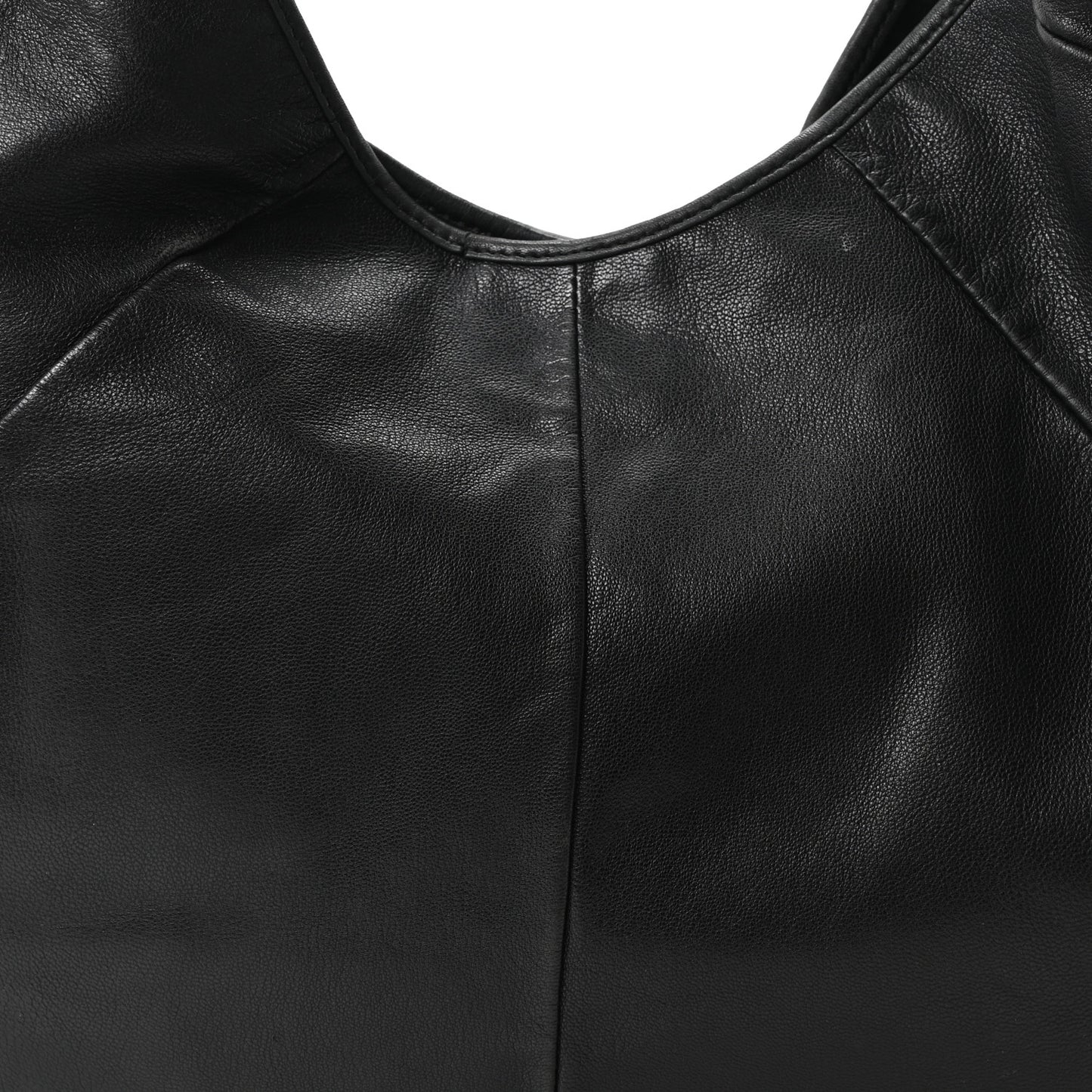 Buffalo Horn Small Mombasa Hobo Black