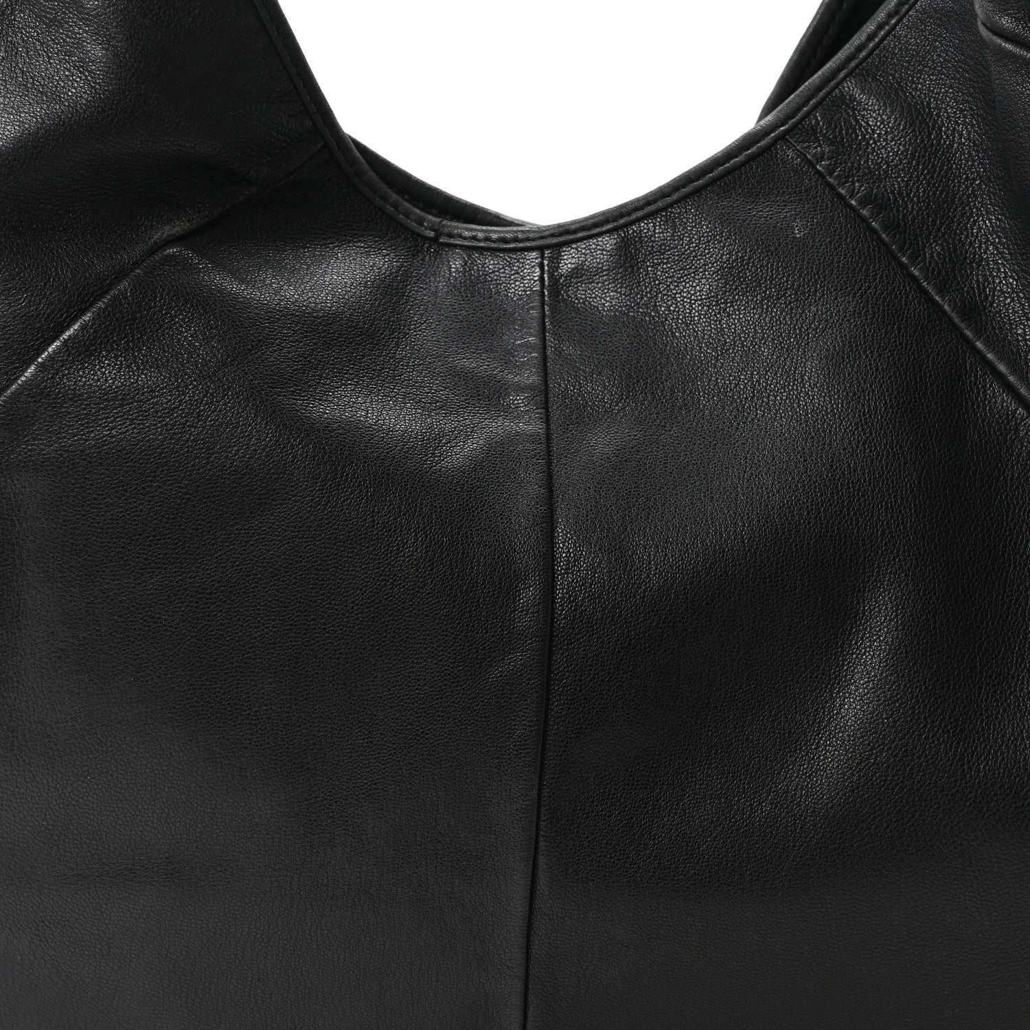 Saint Laurent Buffalo Horn Small Mombasa Hobo Black 7 of 9
